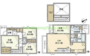 入間町戸建の物件間取画像